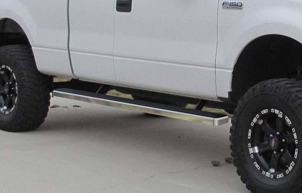 iBoard Running Boards Ford F150 Super Cab 2004-2008