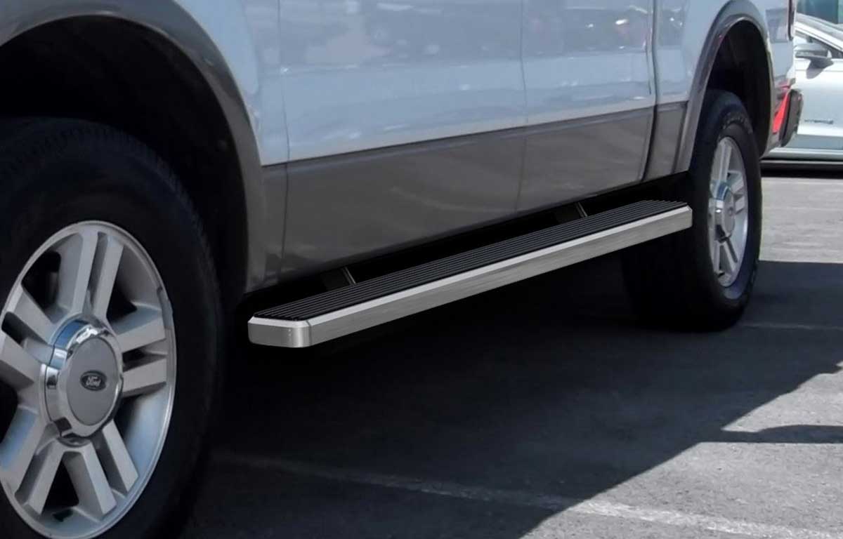 iBoard Running Boards Ford F150 SuperCrew Cab 2004-2008