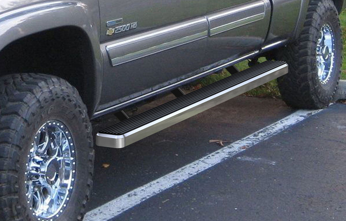 running boards for chevy silverado 2500 extended cab